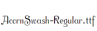 AcornSwash-Regular