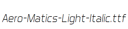 Aero-Matics-Light-Italic