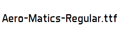 Aero-Matics-Regular