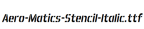 Aero-Matics-Stencil-Italic