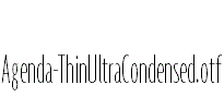 Agenda-ThinUltraCondensed