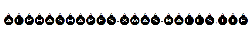 AlphaShapes-xmas-balls