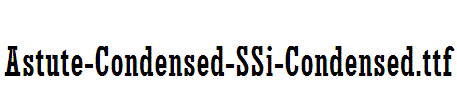 Astute-Condensed-SSi-Condensed