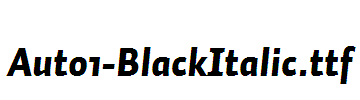 Auto1-BlackItalic