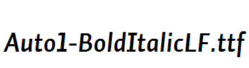 Auto1-BoldItalicLF