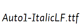 Auto1-ItalicLF