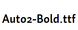 Auto2-Bold