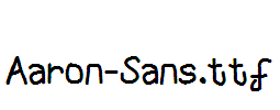 Aaron-Sans