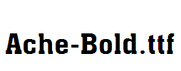 Ache-Bold