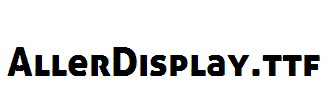 AllerDisplay