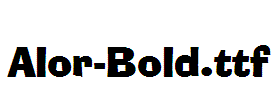 Alor-Bold