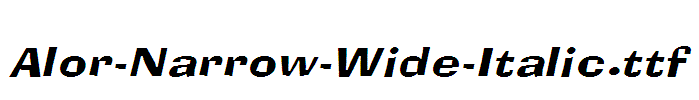 Alor-Narrow-Wide-Italic