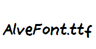 AlveFont