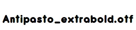 Antipasto_extrabold