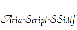 Aria-Script-SSi