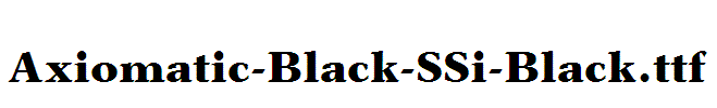 Axiomatic-Black-SSi-Black