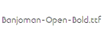 Banjoman-Open-Bold