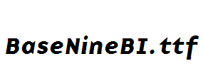 BaseNineBI