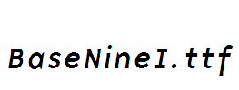 BaseNineI