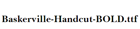 Baskerville-Handcut-BOLD