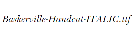 Baskerville-Handcut-ITALIC