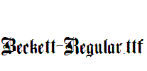 Beckett-Regular