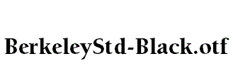 BerkeleyStd-Black