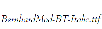 BernhardMod-BT-Italic