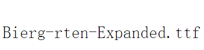 Bierg-rten-Expanded