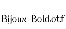 Bijoux-Bold