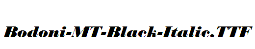 Bodoni-MT-Black-Italic