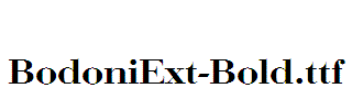 BodoniExt-Bold