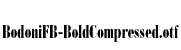 BodoniFB-BoldCompressed