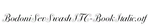 BodoniSevSwashITC-BookItalic