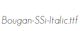 Bougan-SSi-Italic