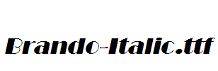 Brando-Italic