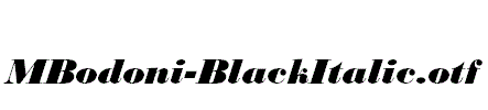 MBodoni-BlackItalic