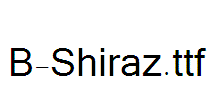 B-Shiraz