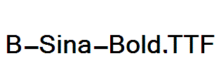 B-Sina-Bold