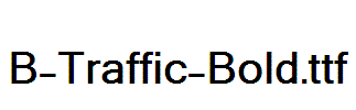 B-Traffic-Bold