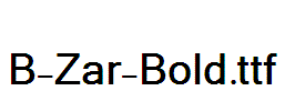 B-Zar-Bold