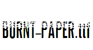 BURNT-PAPER