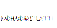 BadHandwriter