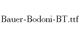 Bauer-Bodoni-BT