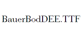 BauerBodDEE