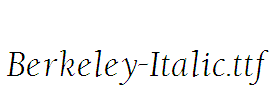 Berkeley-Italic