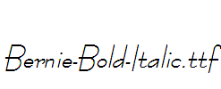 Bernie-Bold-Italic