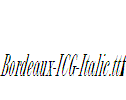 Bordeaux-ICG-Italic