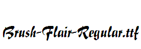 Brush-Flair-Regular