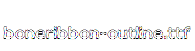 boneribbon-outline